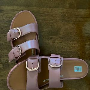 Fit Flop rose slides, size 8. Brand new, never worn.